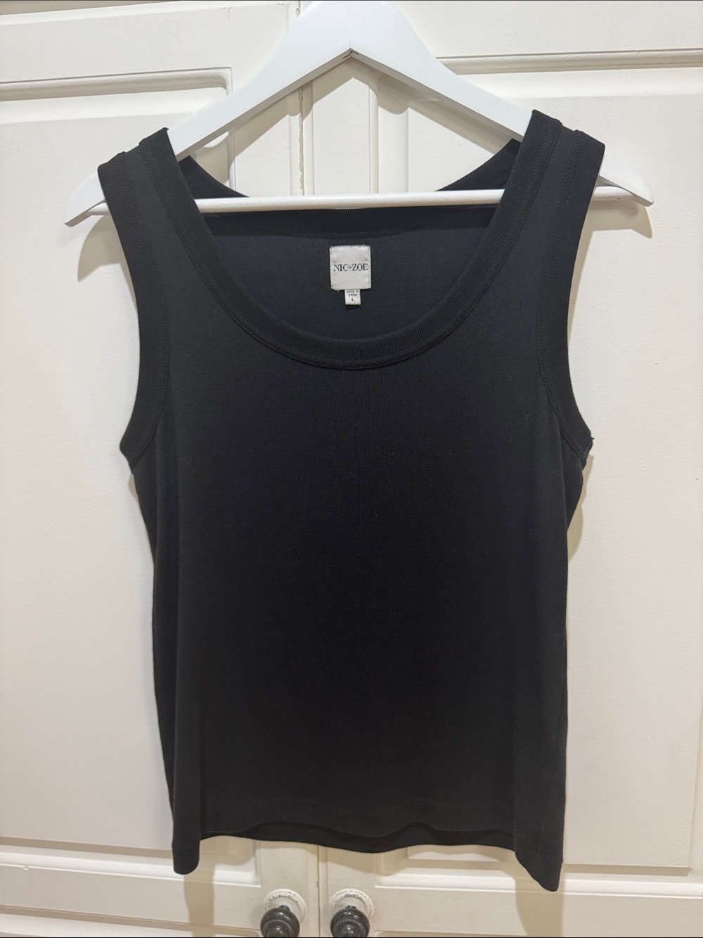 NIC+ZOE Perfect Rib Knit Scoop Tank